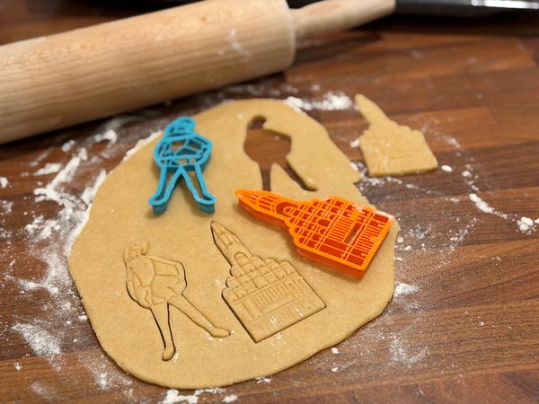 Plätzchenteig mit den Nienburger Ausstechförmchen