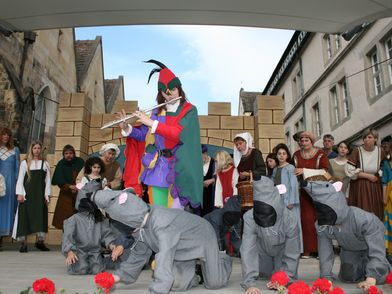 Szene aus Rattenfänger Freilichtspiele