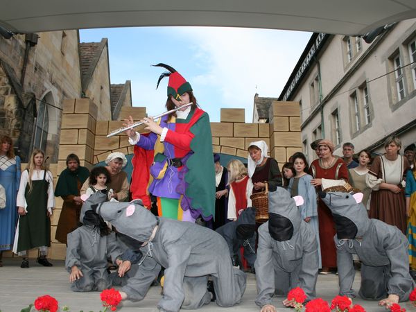 Szene aus Rattenfänger Freilichtspiele