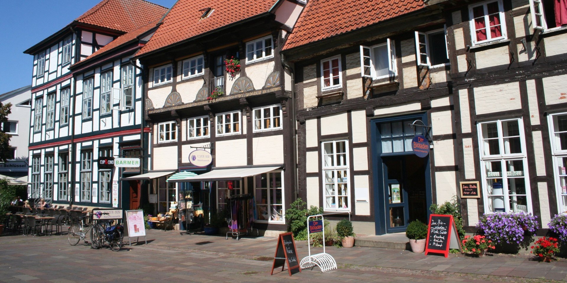 Die Deutsche Fachwerkstraße verläuft durch Nienburg/Weser, © Mittelweser-Touristik GmbH