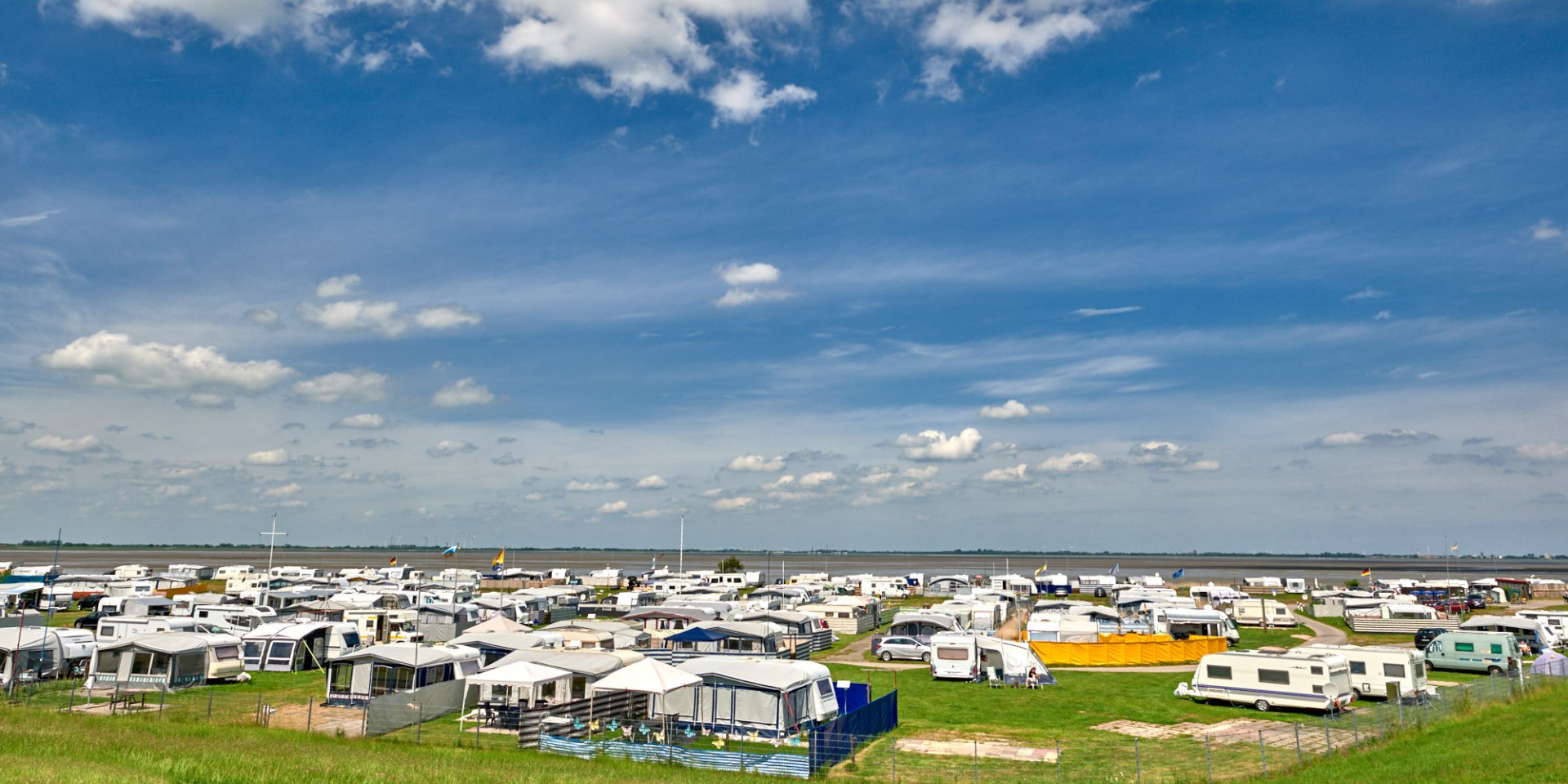 Camping in Dangast, © Achim Meurer