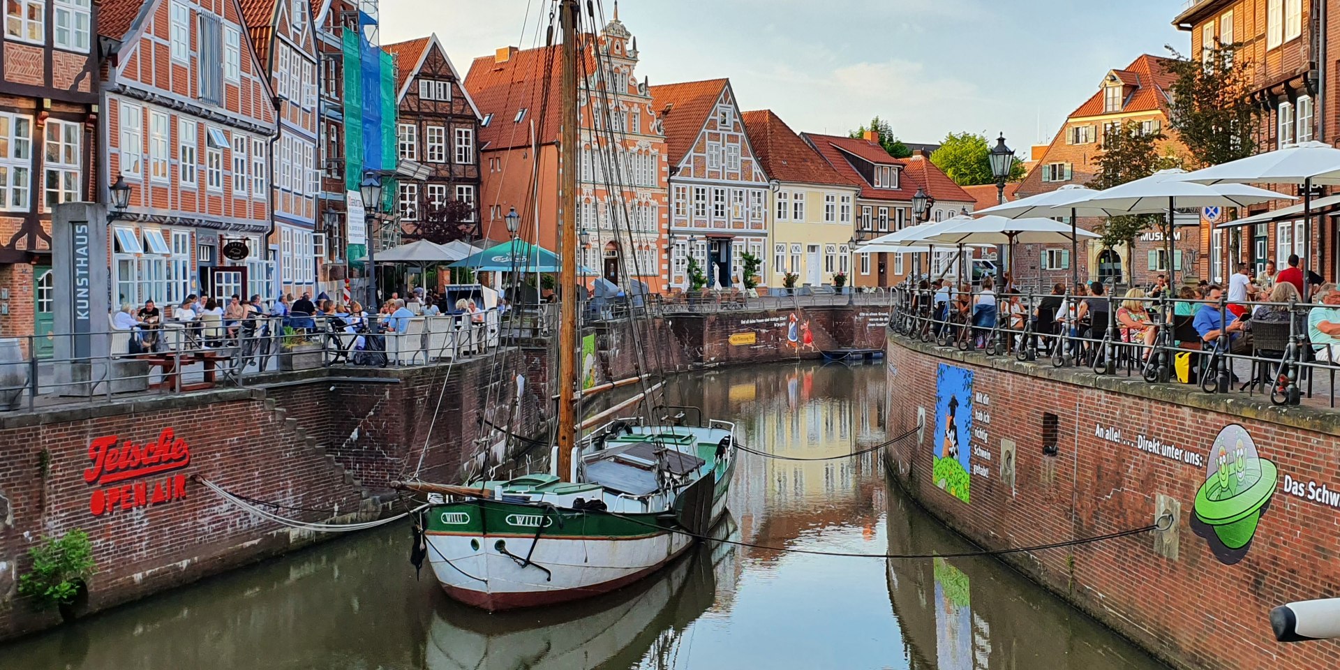 Szenerie Fischmarkt, © STADE Marketing und Tourismus GmbH