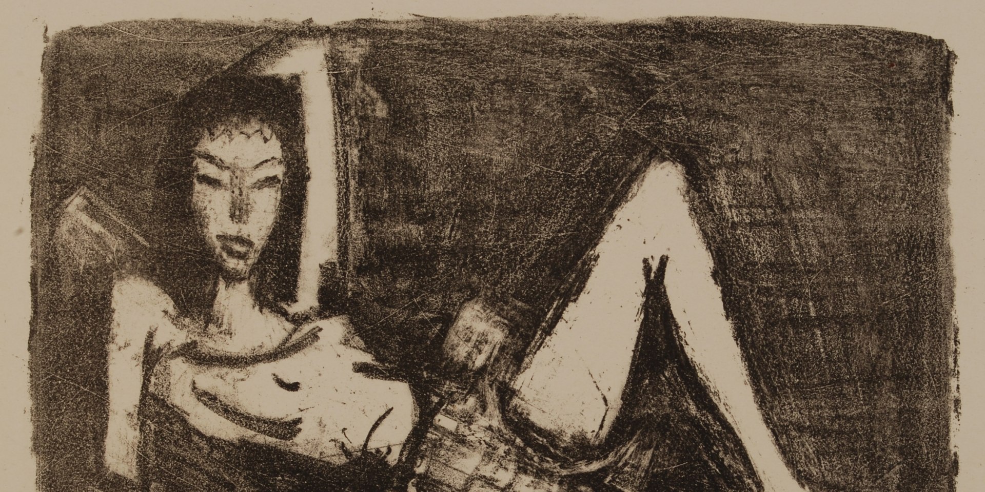 Otto Mueller, Mädchen auf dem Kanapee, 1922, Landesmuseum Kunst &amp; Kultur Oldenburg, © Sven Adelaide
