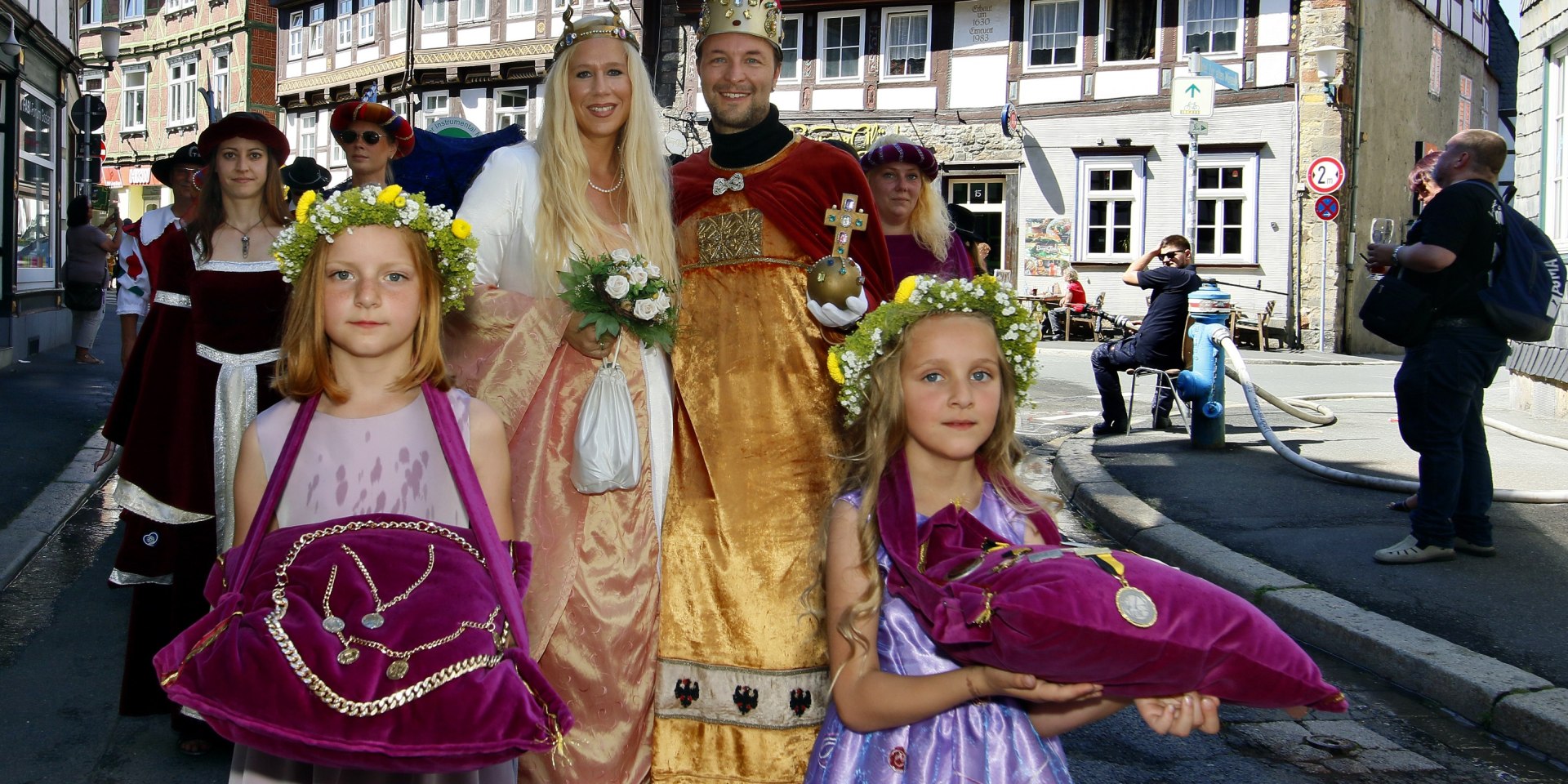 Kaiserpaar zum Jubiläumsumzug, © GOSLAR marketing gmbh