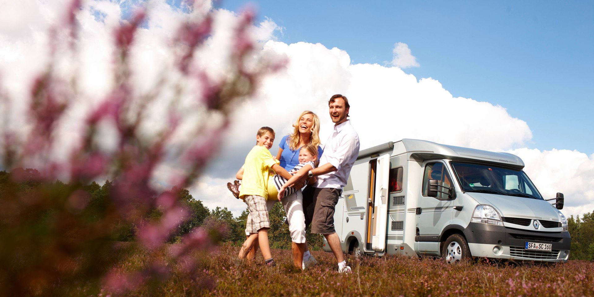 Camping in der Lüneburger Heide, © Lüneburger Heide GmbH / Christian Wyrwa