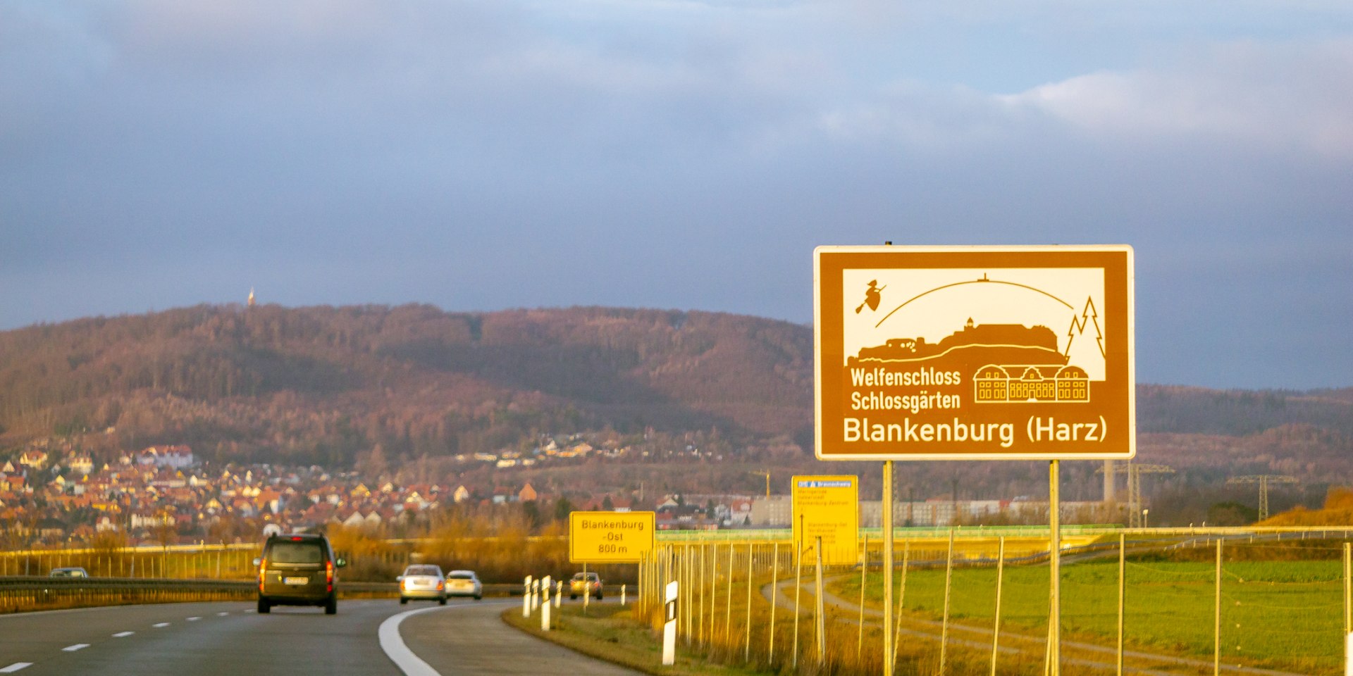 Touristische Unterrichtungstafeln: Beispiel aus dem Harz, © Hochschule Harz