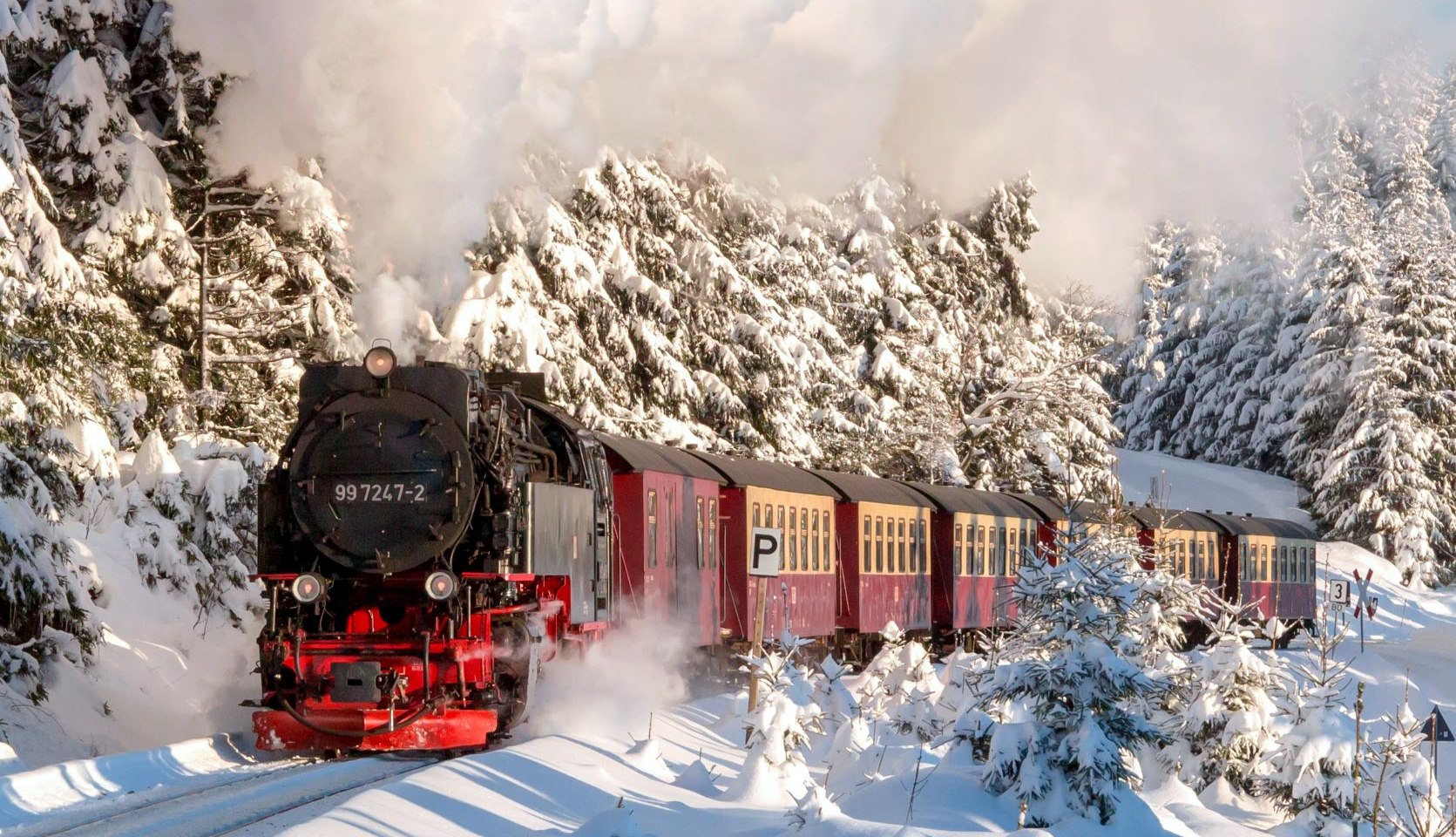 HSB im Winter, © HSB_Dirk Bahnsen