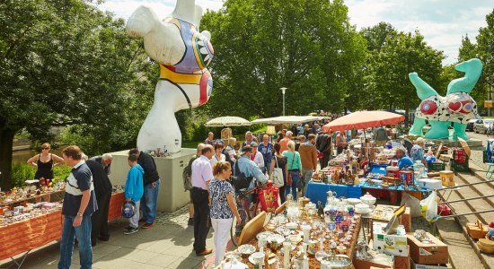 Altstadtflohmarkt Hannover, © HMTG