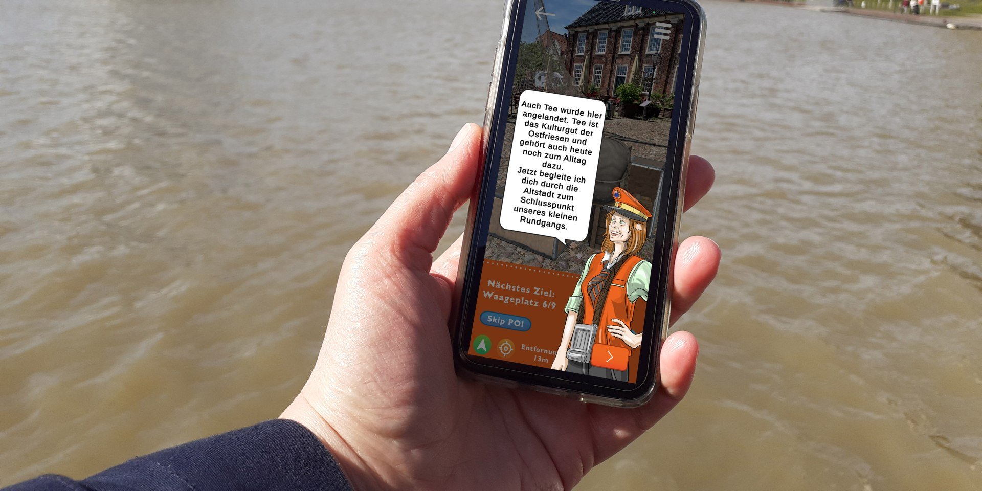 WunderlineGo App - Tour durch Leer, © Ostfriesland Tourismus GmbH