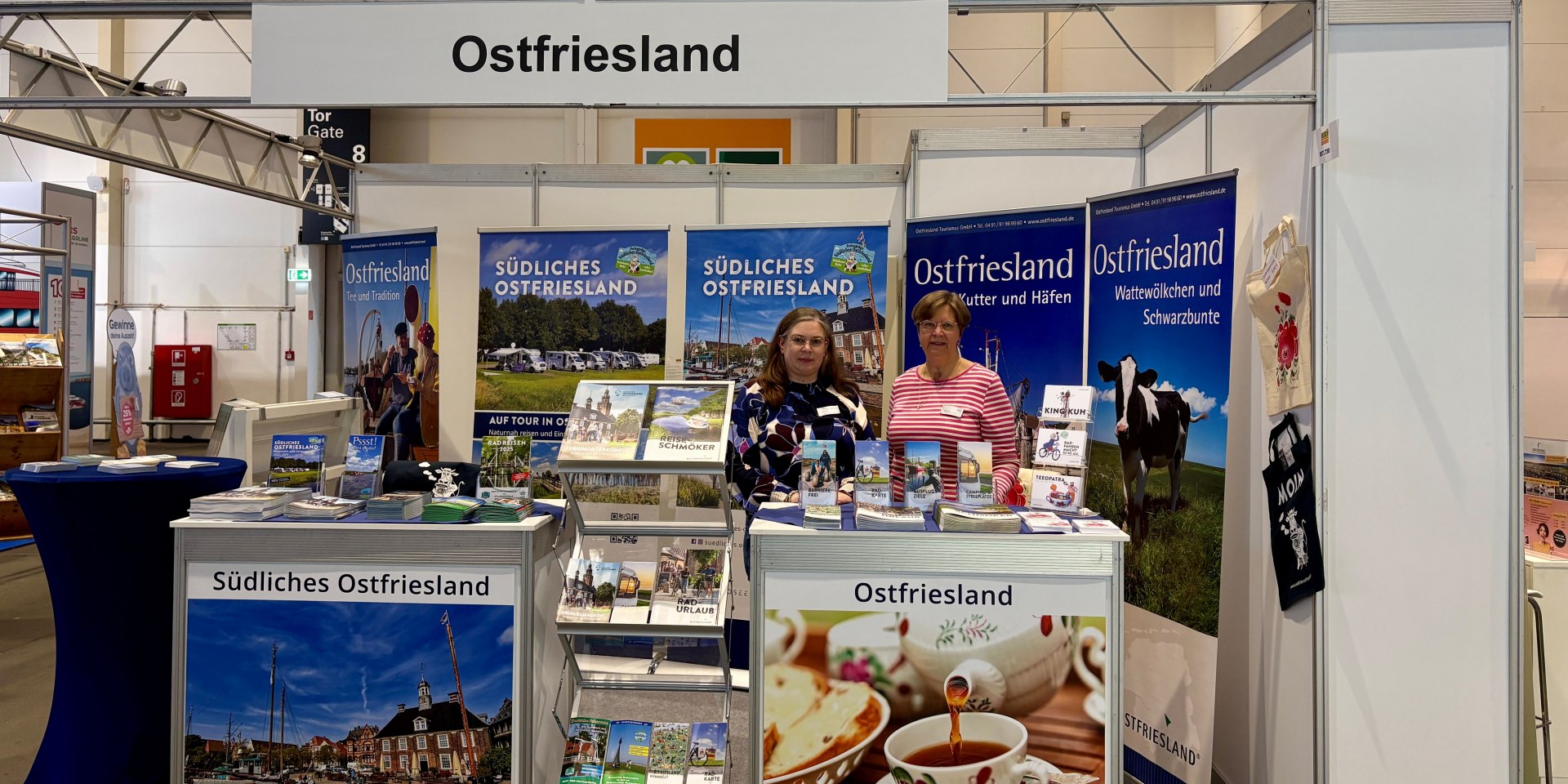 Ostfriesland auf der Reisen und Caravaning 2025 in Hamburg, © Insa Wutschke
