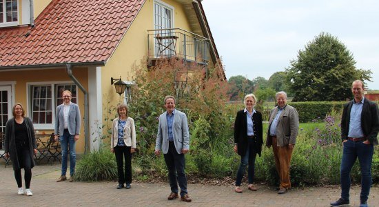 Steuerungsgruppe der Studie Gesunde Parks & Gärten, © Landpark Lauenbrück Steuerungsgruppe der Studie Gesunde Parks & Gärten, © Landpark Lauenbrück