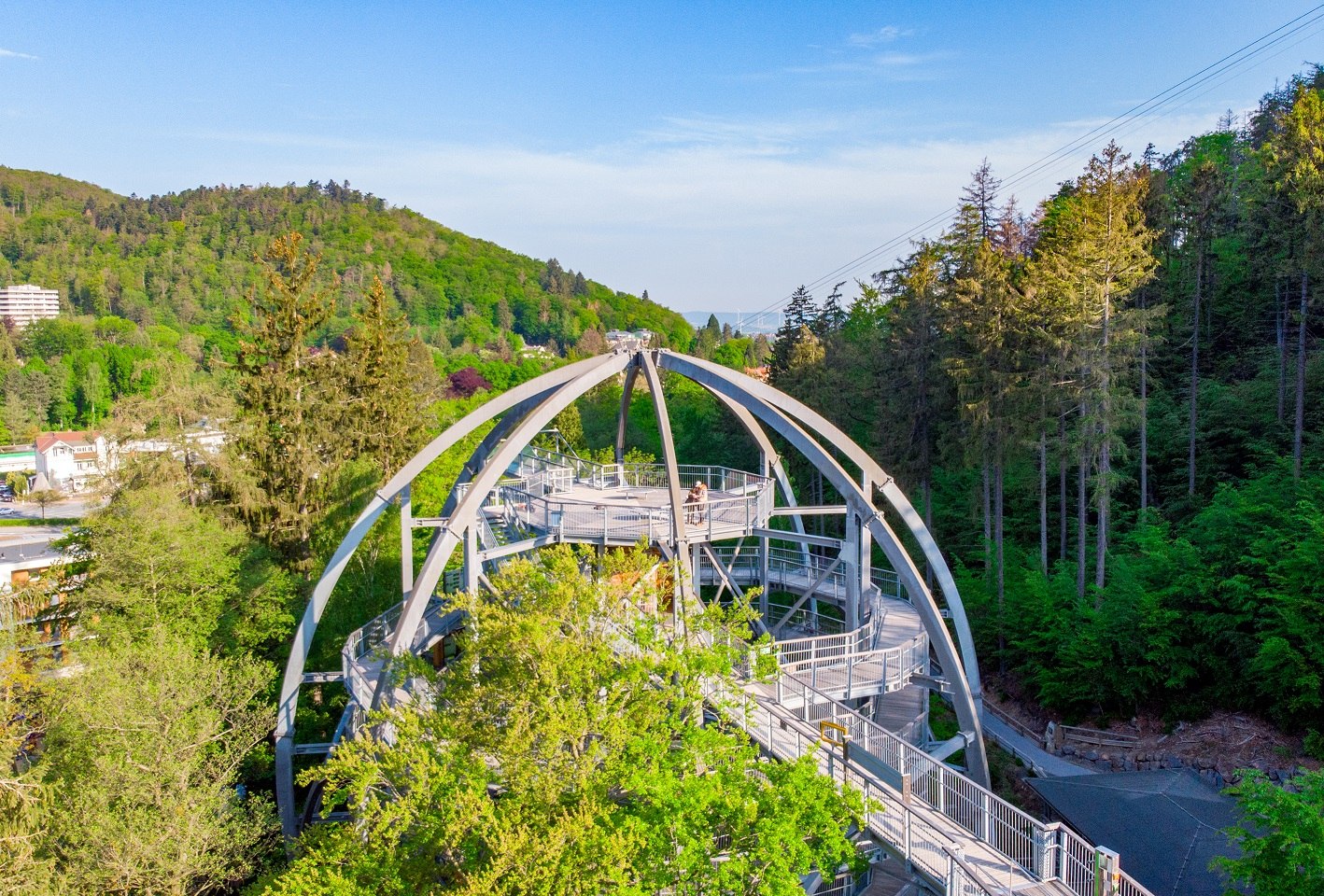 Eingangskrone des Baumwipfelpfads, © Stadtmarketing Bad Harzburg, Best Mountain Artists