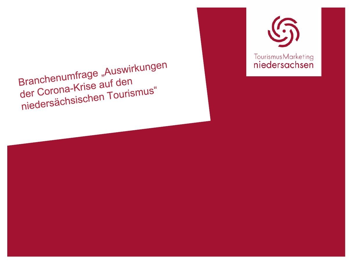 Die TMN führte eine Branchenumfrage zur Corona-Krise im niedersächsischen Tourismus durch, © TourismusMarketing Niedersachsen GmbH Die TMN führte eine Branchenumfrage zur Corona-Krise im niedersächsischen Tourismus durch, © TourismusMarketing Niedersachsen GmbH