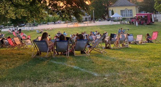 Sundowner im Kurpark Bad Nenndorf , © Kur- und Tourismusgesellschaft Staatsbad Nenndorf mbH
