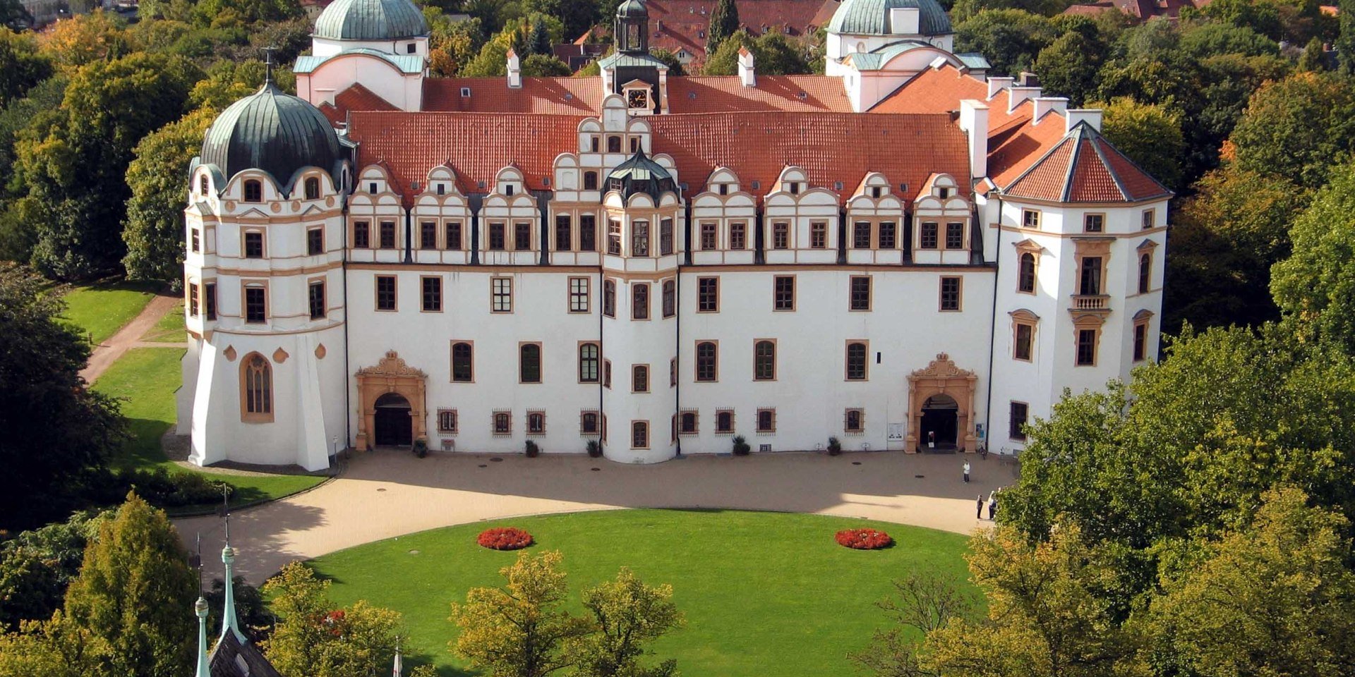 Luftaufnahme , © Residenzmuseum im Celler Schloss/ Fotostudio Loeper, Celle) 