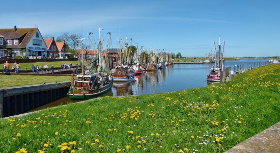 Kutterhafen in Greetsiel, © Ostfriesland Tourismus GmbH / Hans-Albert Dirks