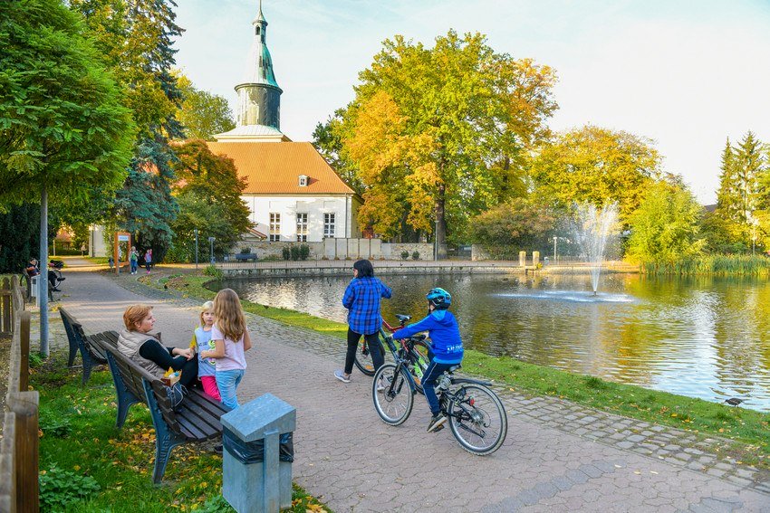 Schlossteich Fallersleben, © WMG