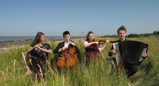 Zogfia Neugebauer, Christoph Heesch, Anne Maria Wehrmeyer &amp; Julias Schepansky, © Gezeitenkonzerte