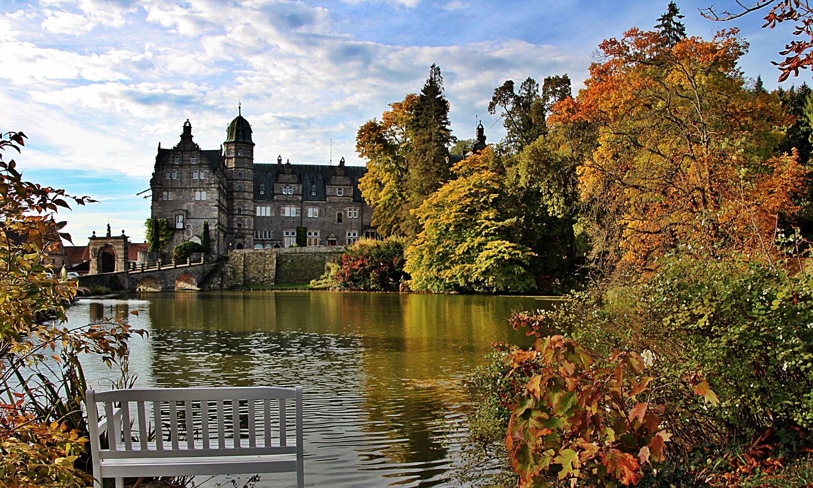 Indian Summer bei der Hämelschenburg, © HamelnMarketing