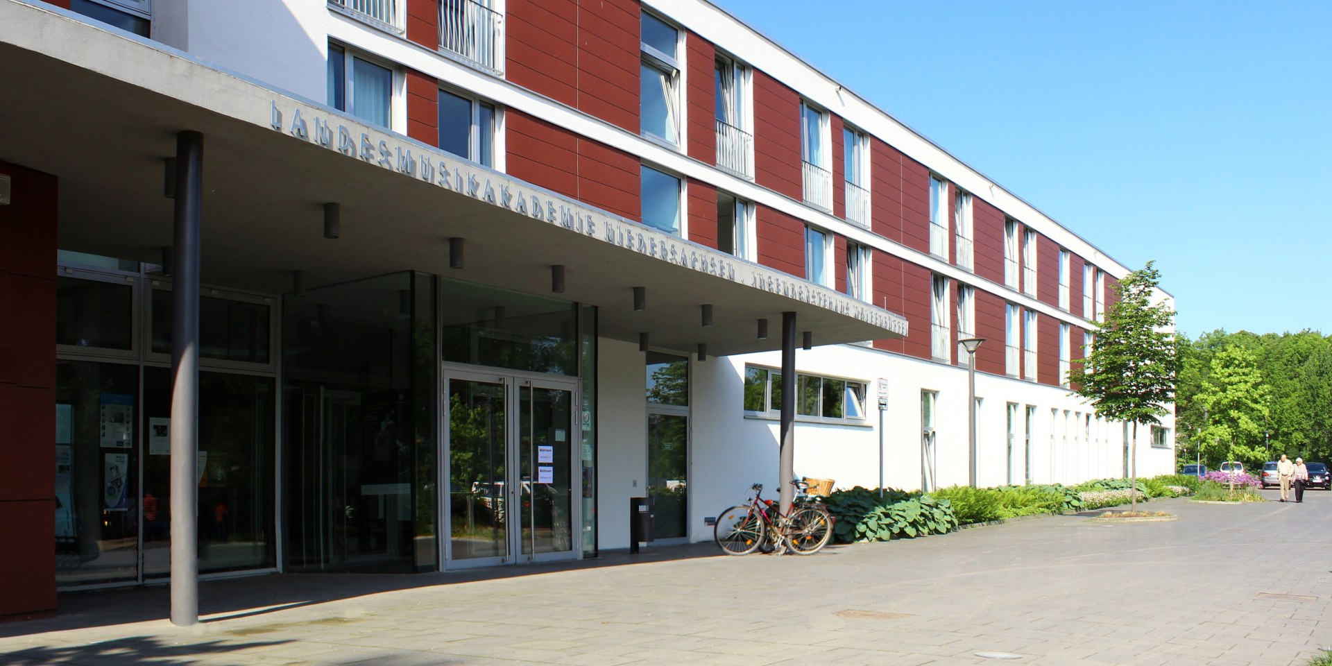 Eingangsbereich des Jugendgästehaus Stadt Wolfenbüttel, © Eric Badura 