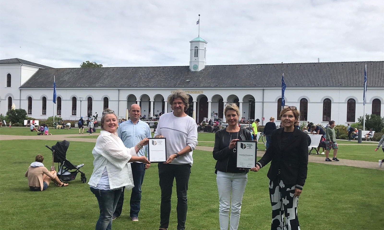 Freude über den „German Brand Award“, © Staatsbad Norderney GmbH