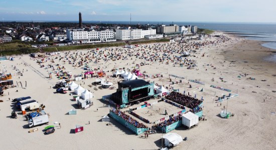 Beach Days Borkum 2023, © HochZwei Malte Christians