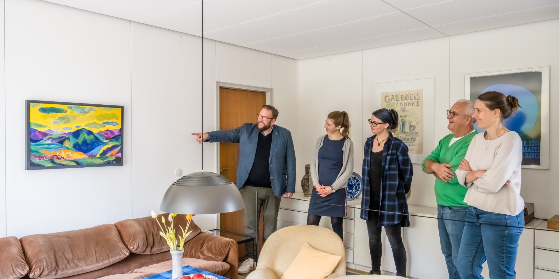 Führung durch das Quelle-Haus, © FLMK