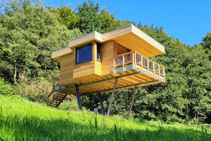 Komfortbauhaus Aurora, © Baumhaushotel Solling GmbH