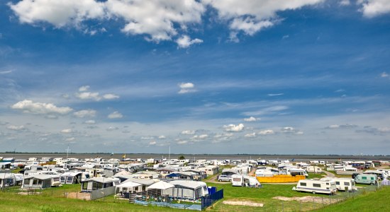 Camping in Dangast, © Achim Meurer Camping in Dangast, © Achim Meurer