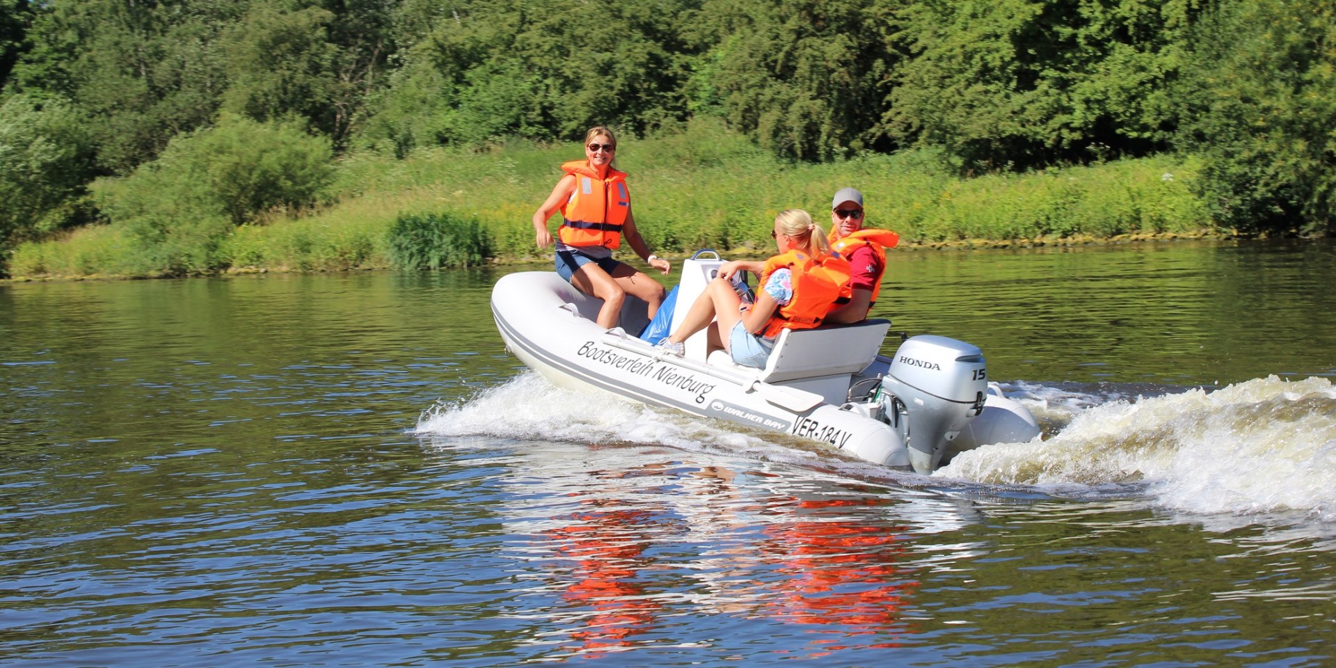 Bootstour auf der Weser, © Mittelweser-Touristik GmbH