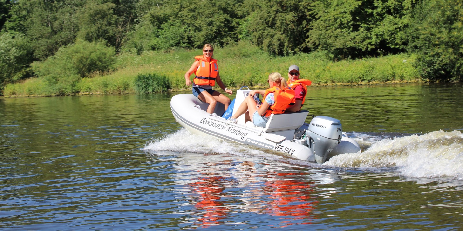 Bootstour auf der Weser, © Mittelweser-Touristik GmbH