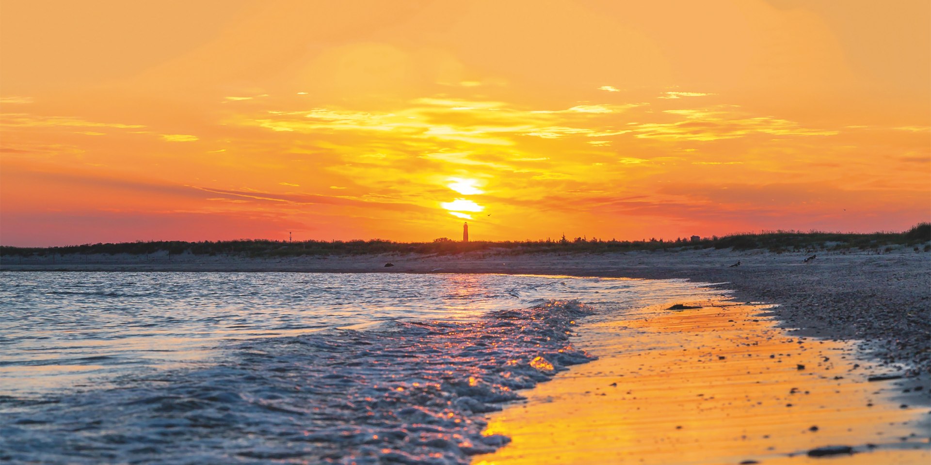 Sonnenuntergang am Strand auf Borkum, © Torsten Dachwitz