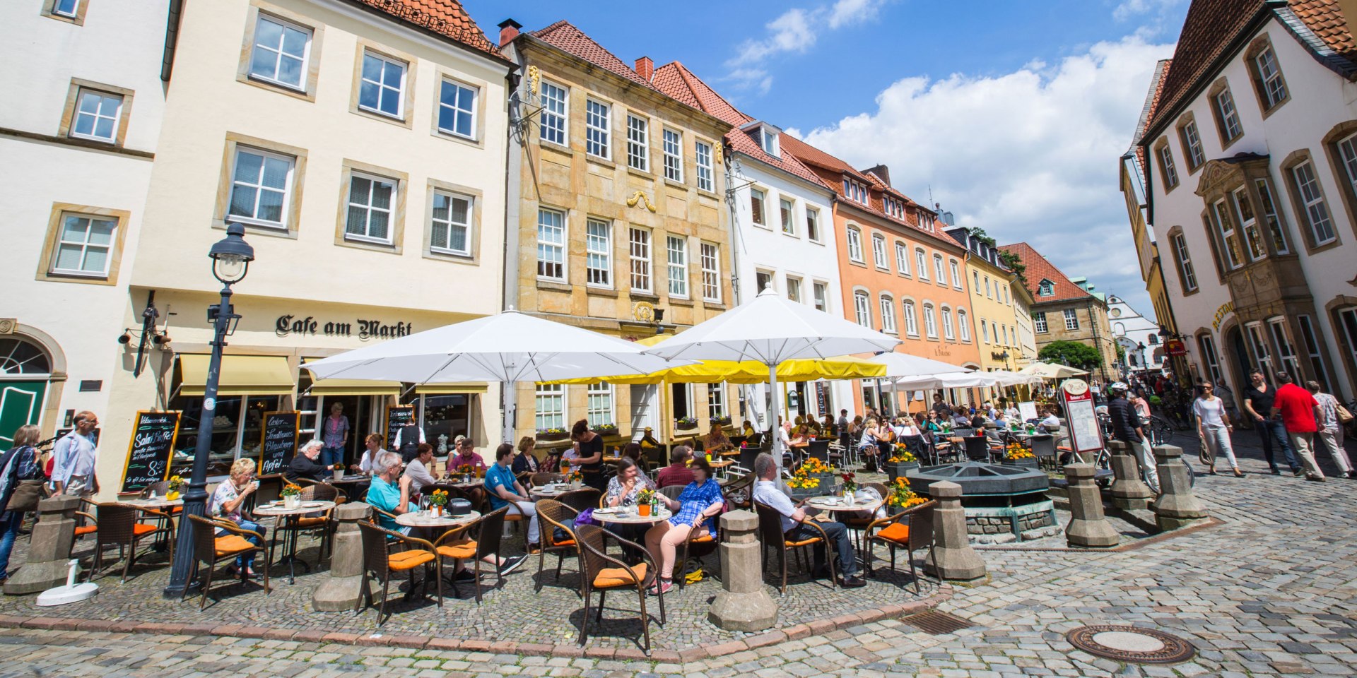 Altstadt in Osnabrück - Marktplatz, © Osnabrück-Marketing und Tourismus GmbH / next choice