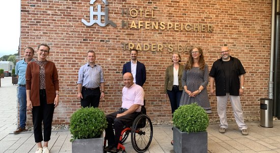 Teilnehmer der Jurysitzung zum deutsch-niederländischen Tourismuspreis Barrierefrei, © Ostfriesland Tourismus GmbH Teilnehmer der Jurysitzung zum deutsch-niederländischen Tourismuspreis Barrierefrei, © Ostfriesland Tourismus GmbH