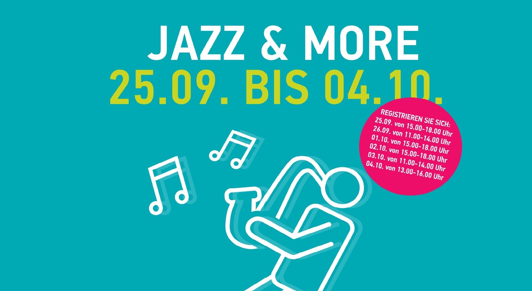 Jazz&amp;more Plakat, © WMG Wolfsburg