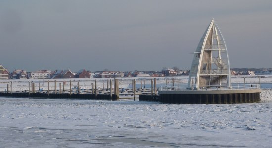 Seezeichen Winter, © Kurverwaltung Juist