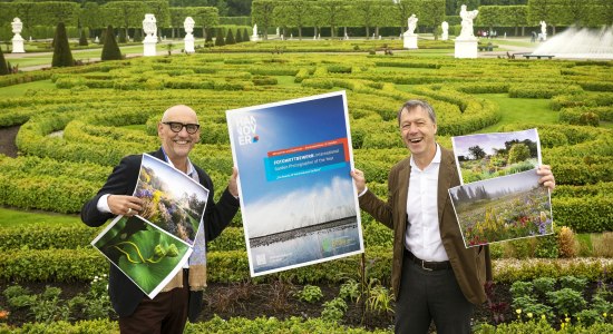 Open-Air-Ausstellung in den Herrenhäuser Gärten, © Lars Gerhardts/HMTG Open-Air-Ausstellung in den Herrenhäuser Gärten, © Lars Gerhardts/HMTG