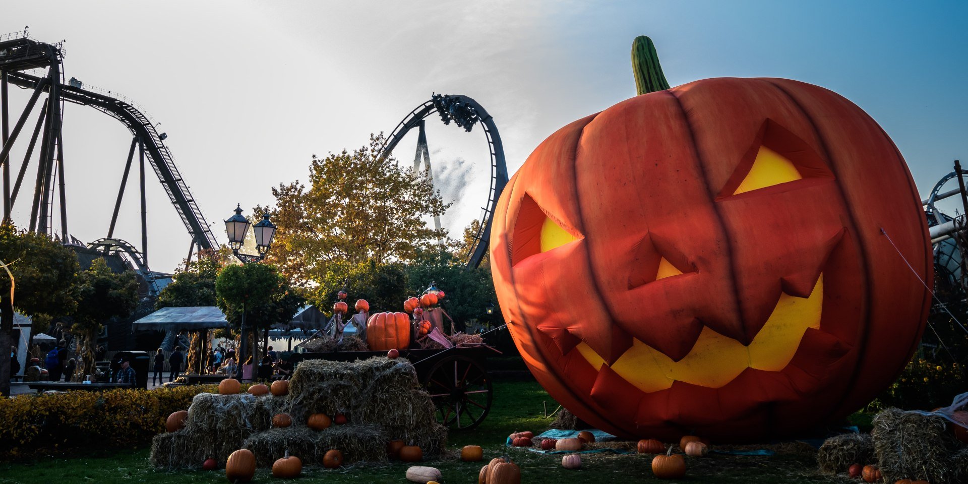 Halloween Atmosphäre Heide-Park Soltau, © Heide-Park Soltau GmbH