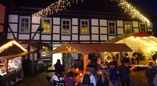 Traditioneller Weihnachtsmarkt in Uslar, © Touristik-Information Uslar
