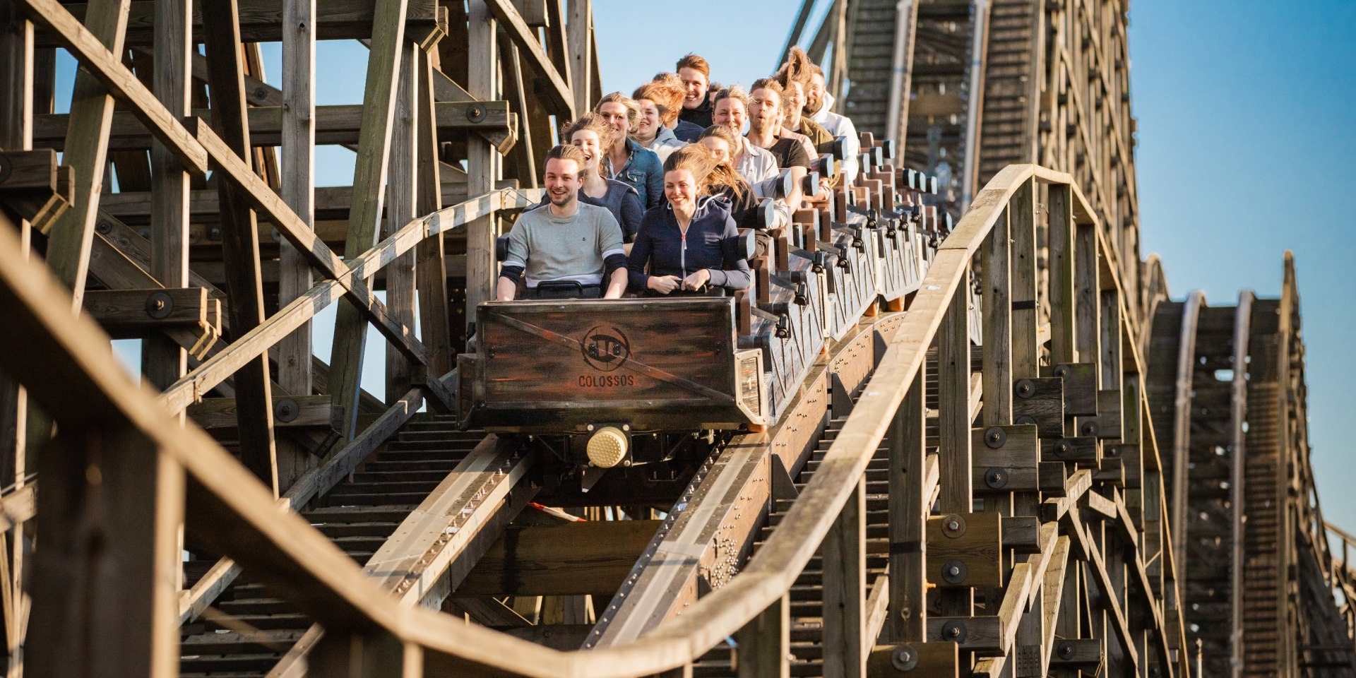 Colossos Holzachterbah im Heidepark Soltau, © Heide Park Resort