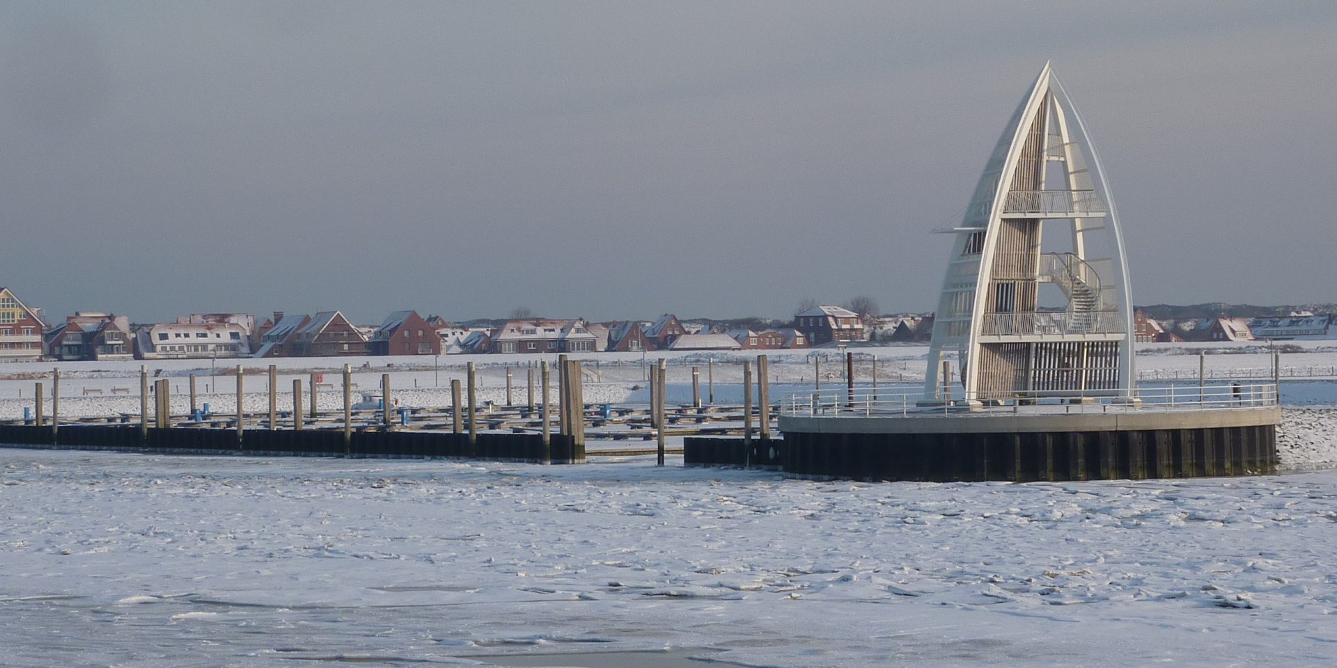 Seezeichen Winter, © Kurverwaltung Juist