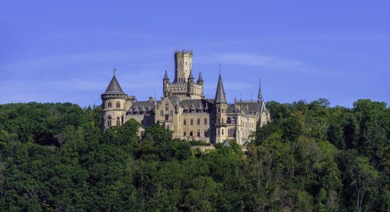 Welfen-Schloss Marienburg bei Pattensen, © TMN/Dirk Renckhoff