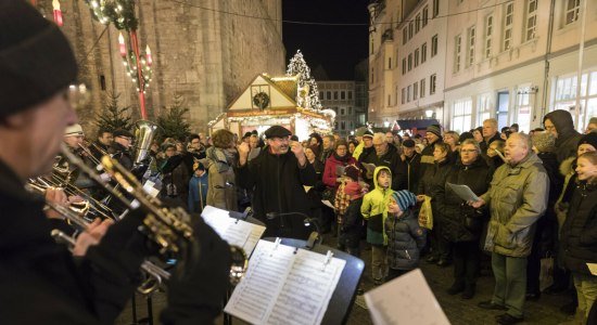 Vorweihnachtliches Singen, © Braunschweig Stadtmarketing GmbH/Peter Sierigk Vorweihnachtliches Singen, © Braunschweig Stadtmarketing GmbH/Peter Sierigk