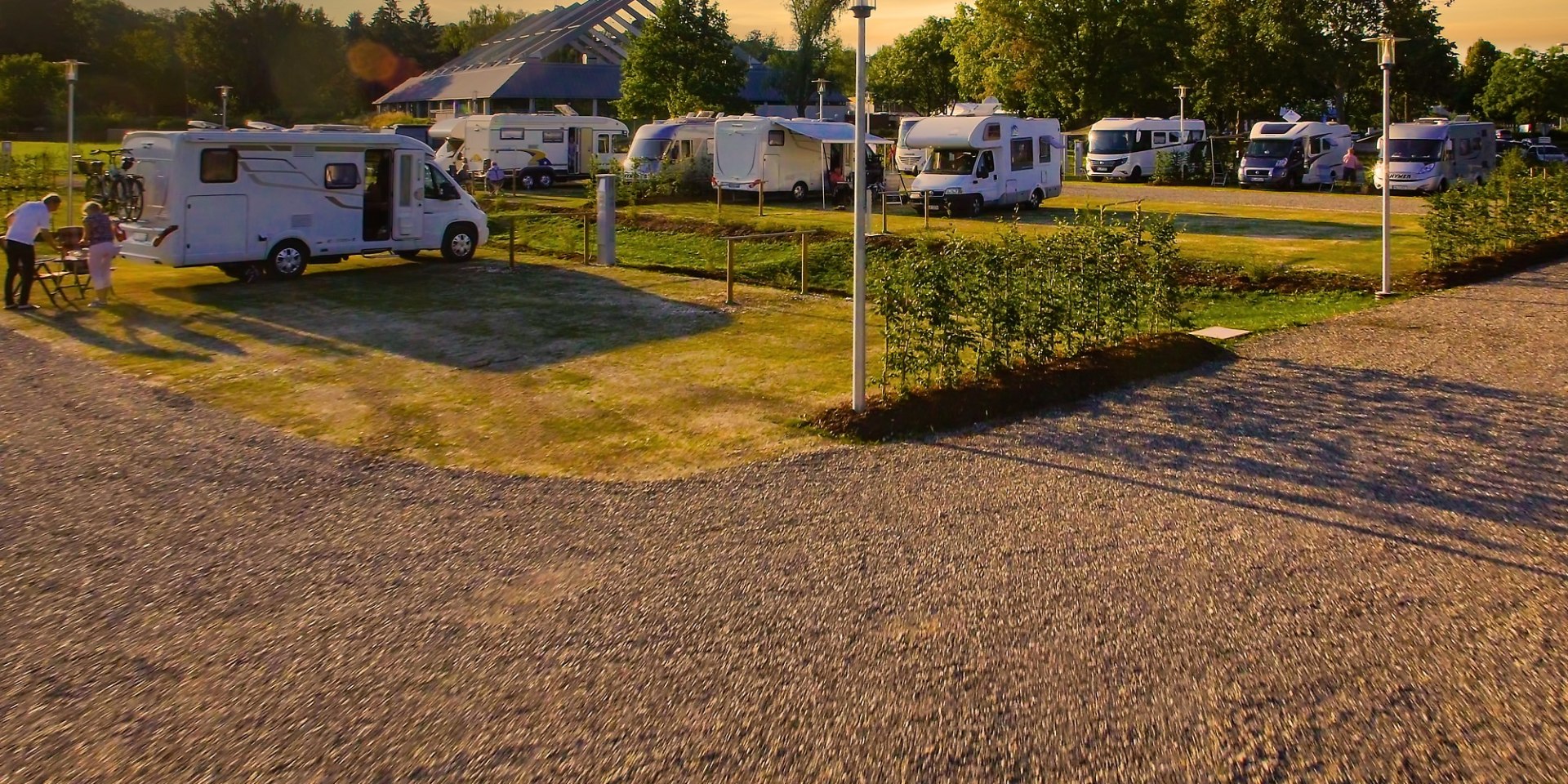 Wohnmobilplatz am Donaubad