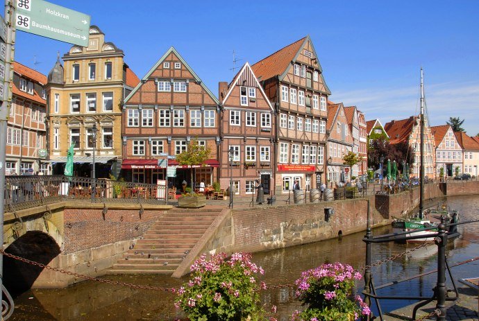 Hansehafen der Stadt Stade, © STADE Tourismus-GmbH / Martin Elsen