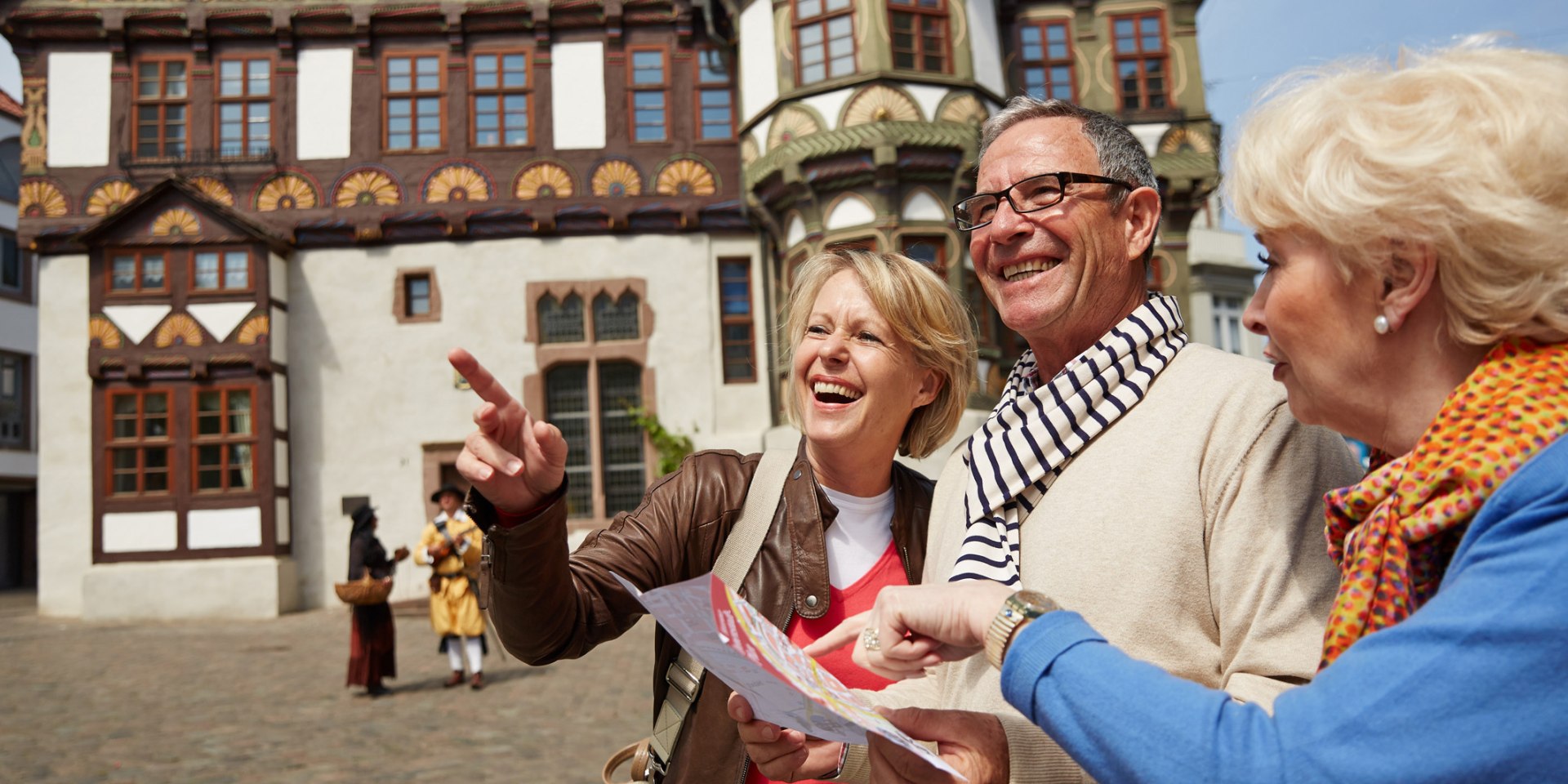 Urlauber in Höxter, © Weserbergland Tourismus e.V.