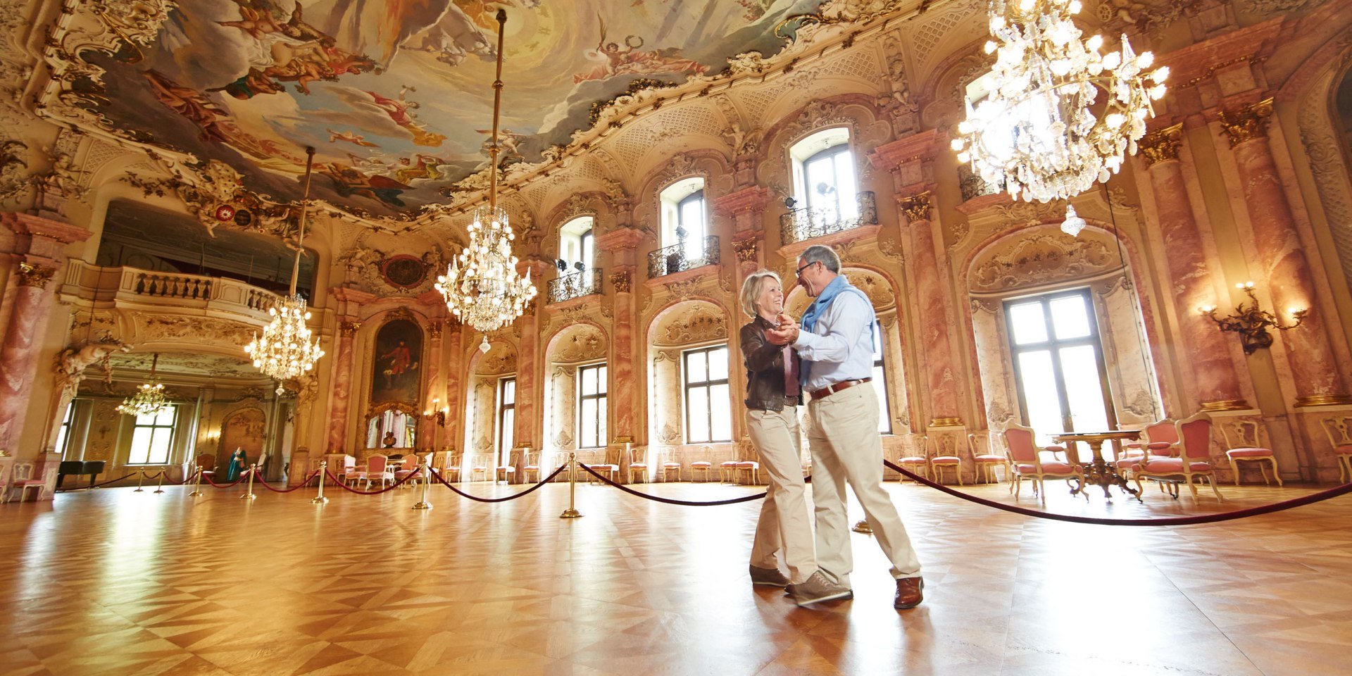 Festsaal auf Schloss Bückeburg, © Weserbergland Tourismus e.V.