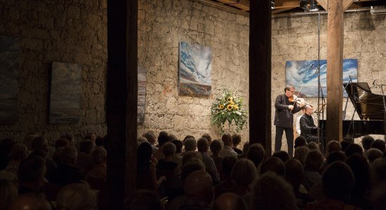Konzert der Fredener Musiktage in Zehntscheune , © Helge Krückeberg Konzert der Fredener Musiktage in Zehntscheune , © Helge Krückeberg