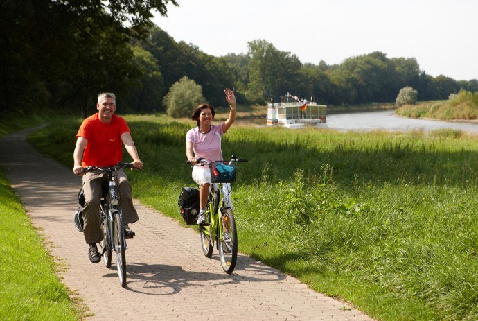 Weser-Radweg, © Mittelweser-Touristik GmbH