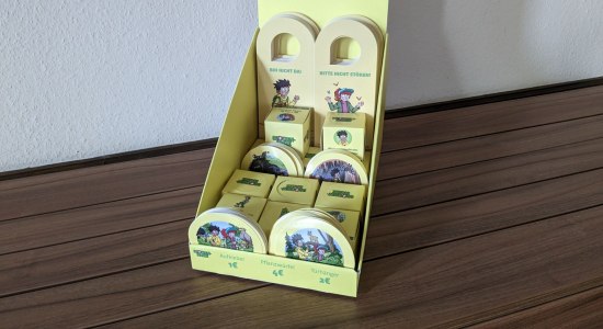 Brockenbande-Produktverkauf, © HTV